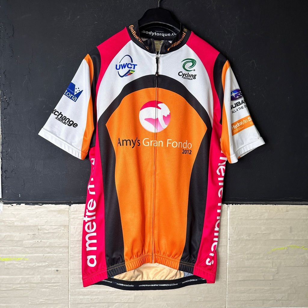 2012 Body Torque Amy's Gran Fondo Cycling Jersey - Funkify