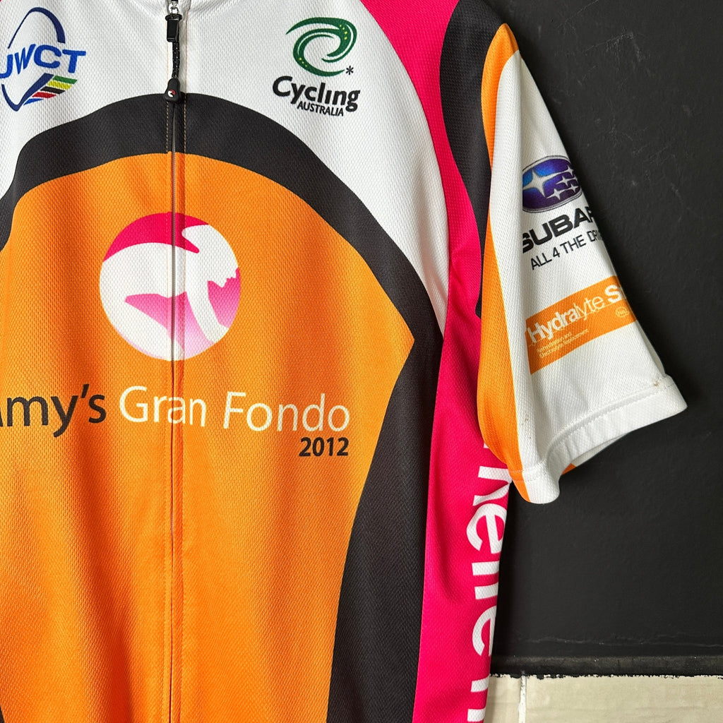 2012 Body Torque Amy's Gran Fondo Cycling Jersey - Funkify