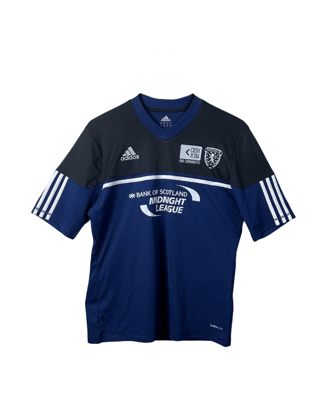 2013 Adidas Scottish FA Midnight League Jersey Medium - Funkify