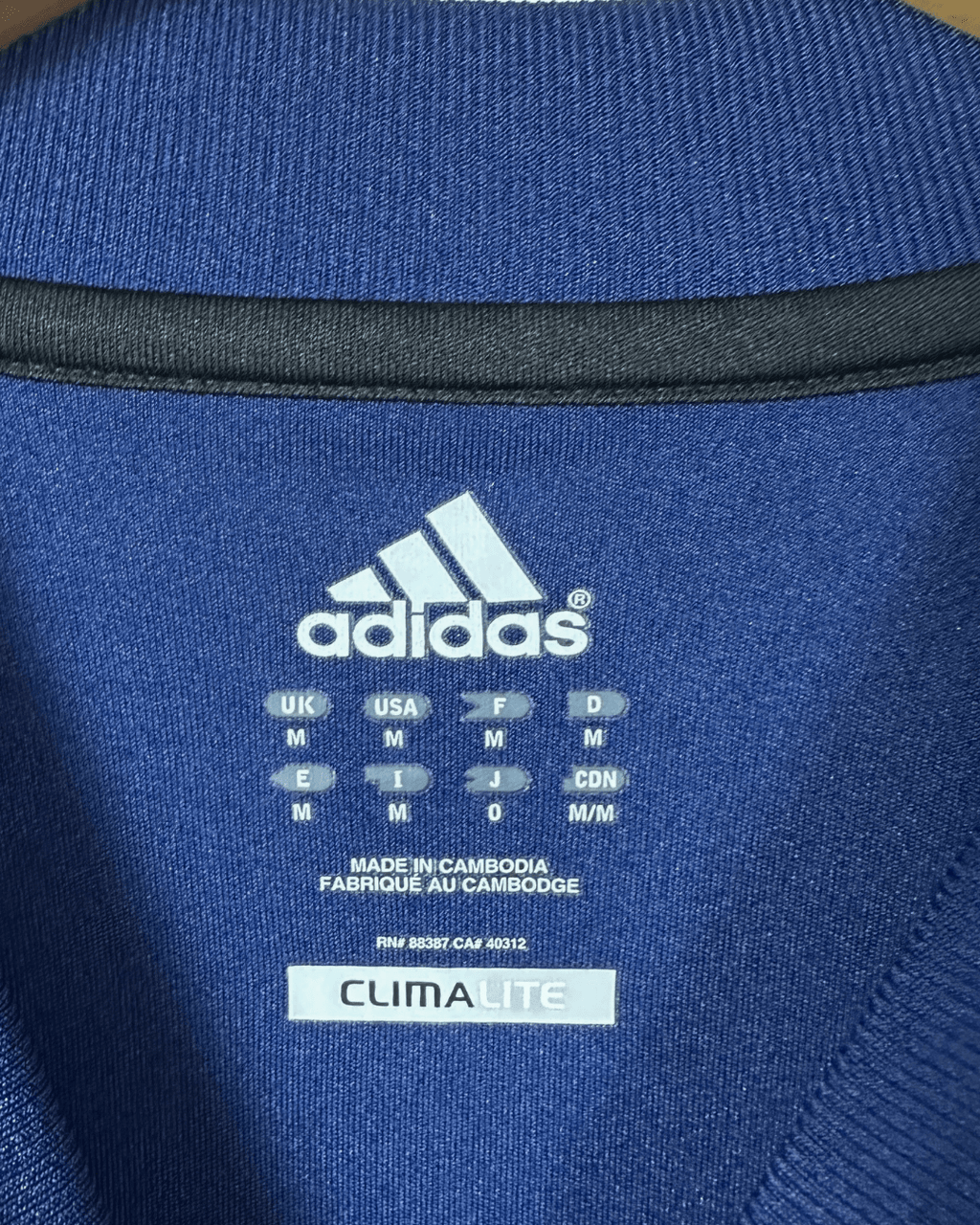 2013 Adidas Scottish FA Midnight League Jersey Medium - Funkify