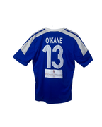 2014 Adidas Blue/white KGC FC Football Shirt Jersey - Medium - Funkify