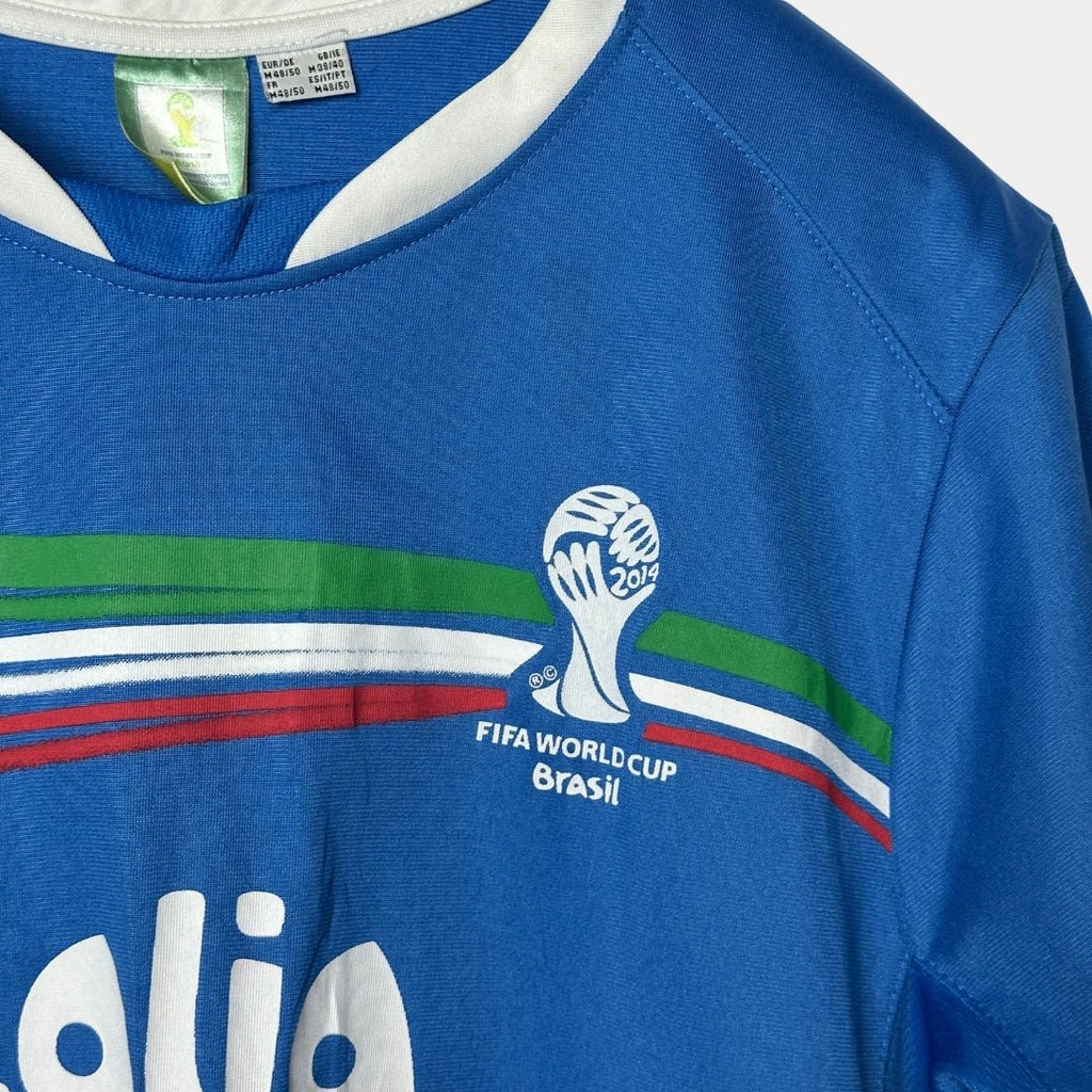 2014 Fifa World Cup Brasil Italia Jersey Medium - Funkify
