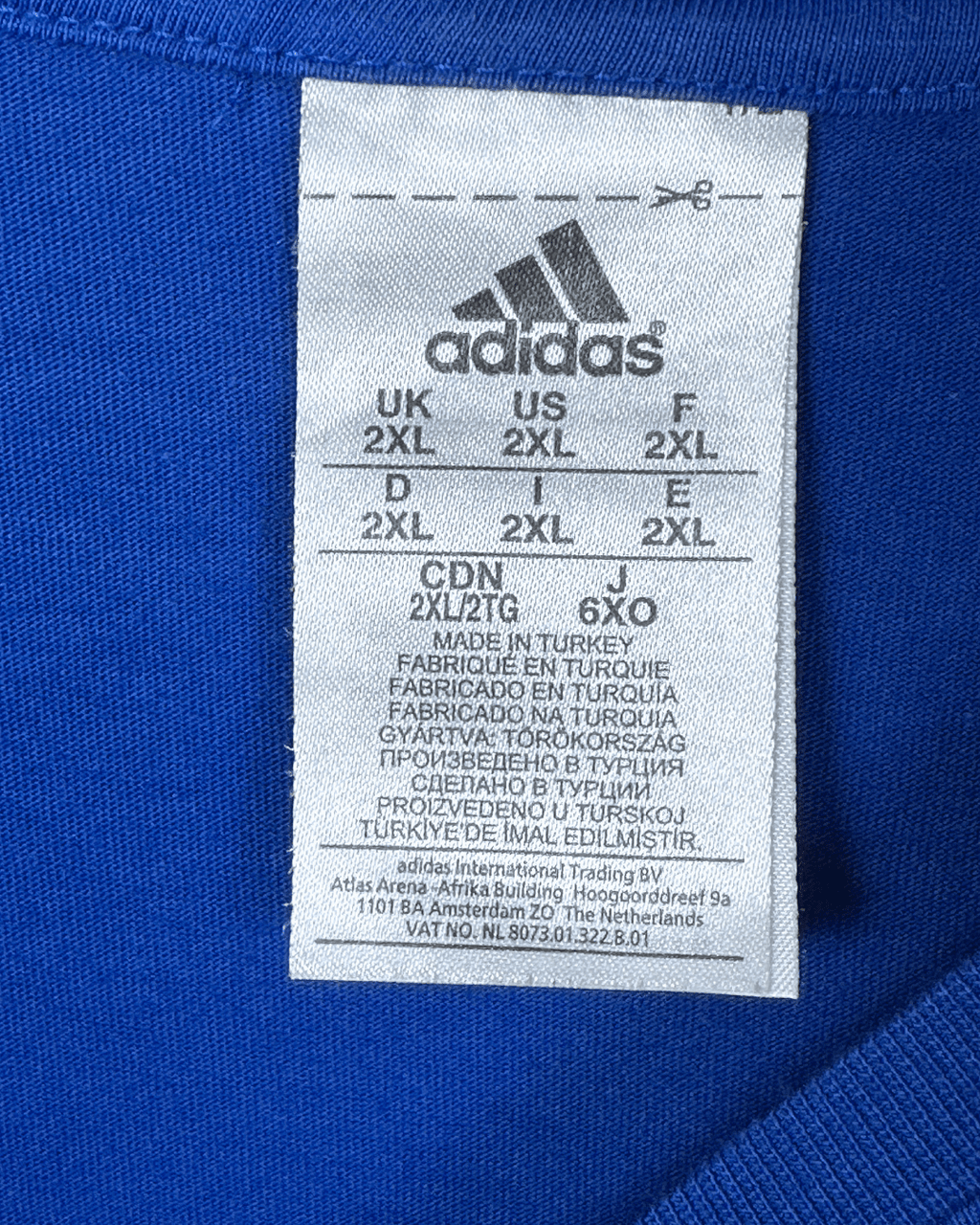 2015 Adidas Spellout Graphic T-shirt 2XL - Funkify