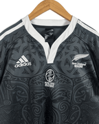 2017 Adidas New Zealand Māori All Blacks Rugby Jersey - 100th Anniversary Edition - Funkify