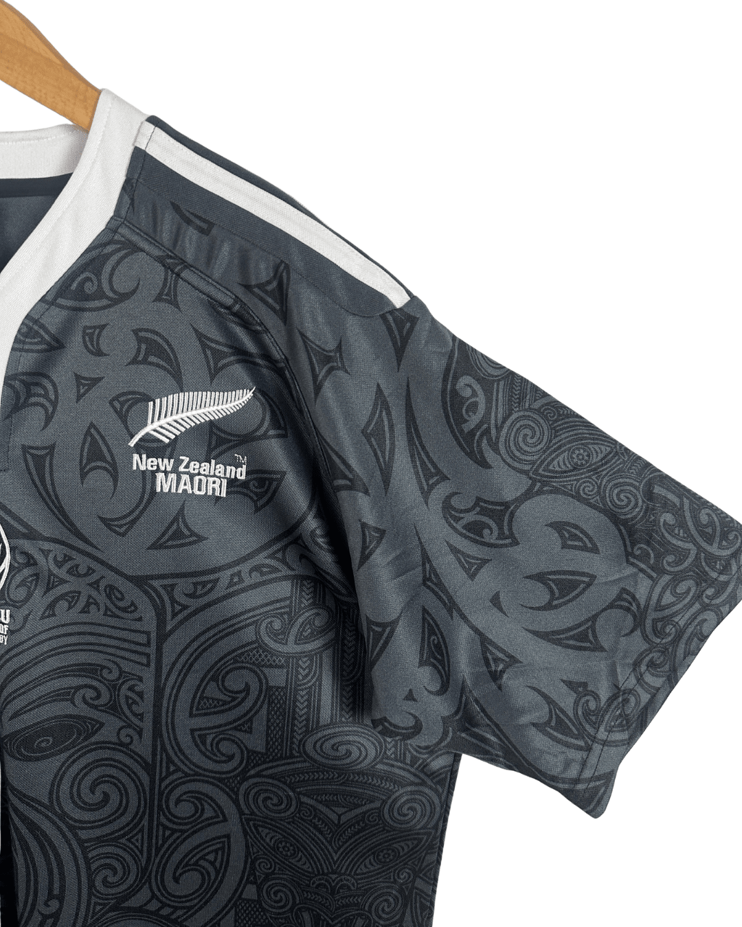 2017 Adidas New Zealand Māori All Blacks Rugby Jersey - 100th Anniversary Edition - Funkify