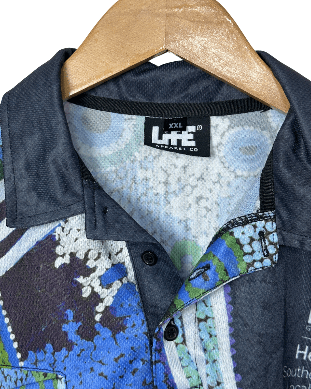 2019 Life Apparel Polo Shirt 2XL - Funkify