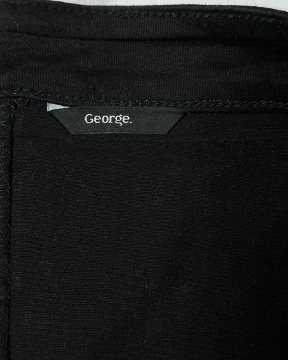 Vintage George. Skirt Floral Embroidery