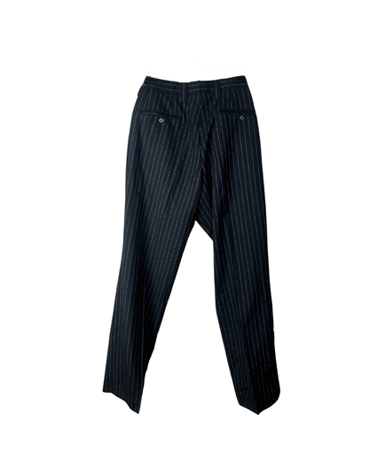 Batistini Striped Wool-Blend Full Suit - Size 50