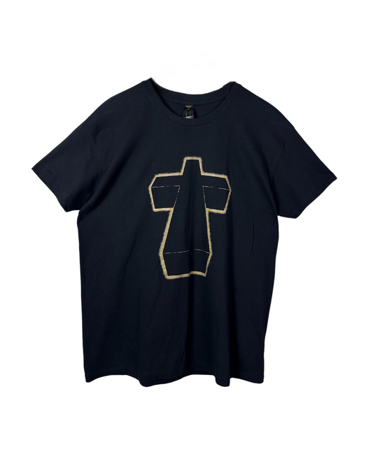 Justice † Cross Logo Tour Tee – 2007 Debut Album Tracklist T-Shirt Medium