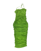 Green Ruched Dress