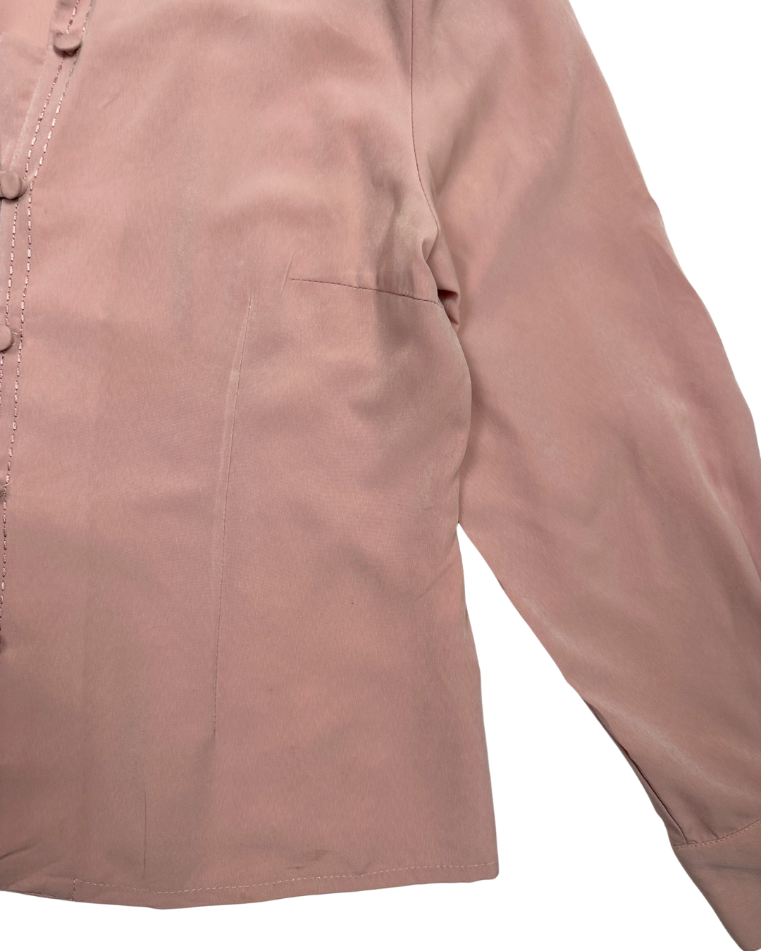 Ragussa Dusty Rose Blouse with Loop buttons