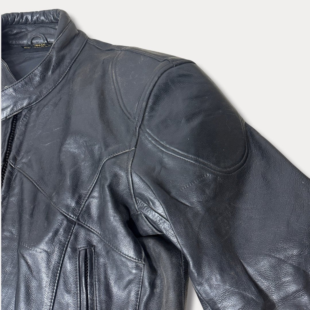 Revenger Motorcycle Genuine Leather Jacket Medium