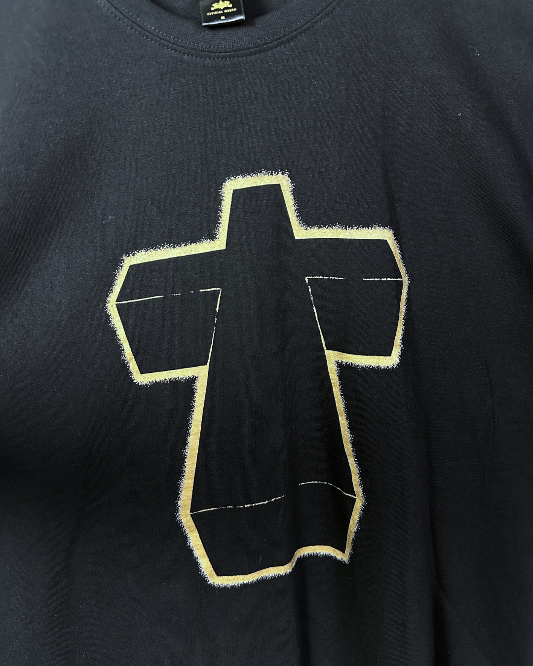 Justice † Cross Logo Tour Tee – 2007 Debut Album Tracklist T-Shirt Medium