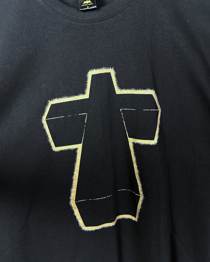 Justice † Cross Logo Tour Tee – 2007 Debut Album Tracklist T-Shirt Medium