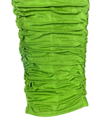 Green Ruched Dress