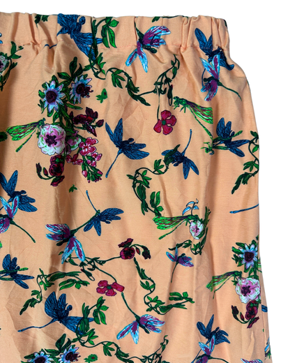 Vintage Floral Skirt Medium