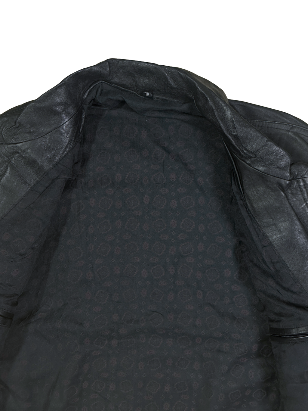 Vintage 90s Genuine Leather Jacket XL