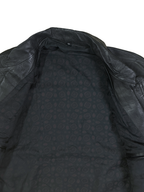 Vintage 90s Genuine Leather Jacket XL