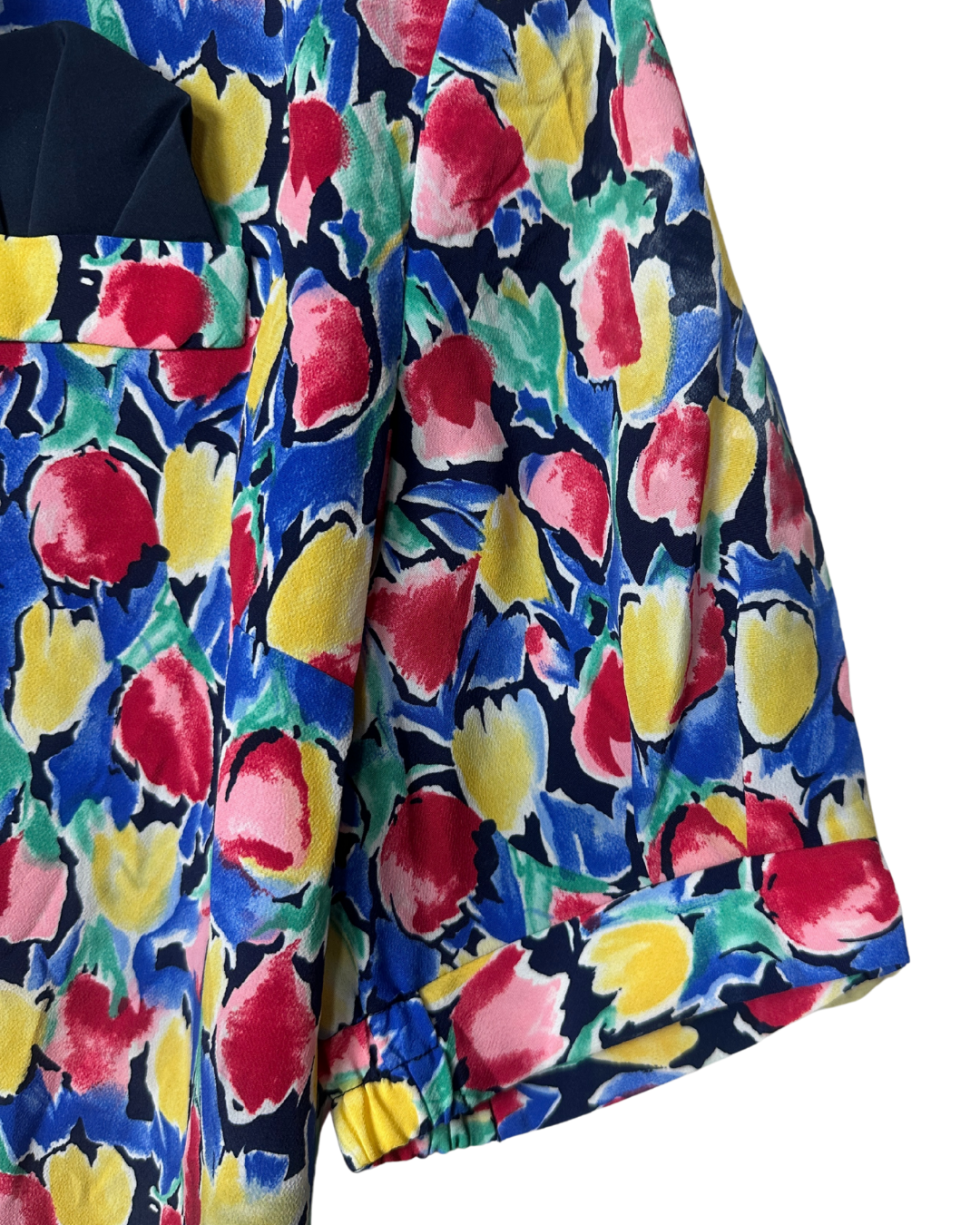 Vintage 90s Griffon Blouse with Pocket Detail - Women's Medium
