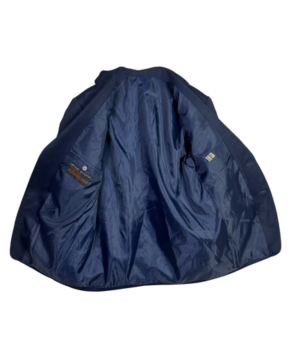 Vintage 80s/90s Reicherts Reisen Navy Euro Workwear Blazer