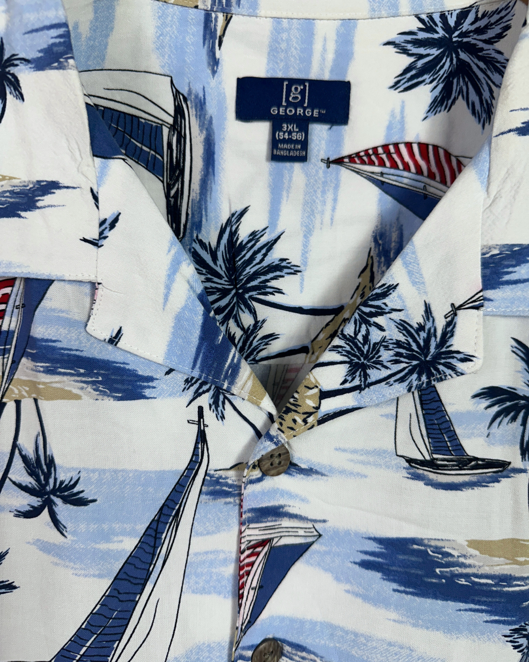 George. Hawaiian Shirt 3XL
