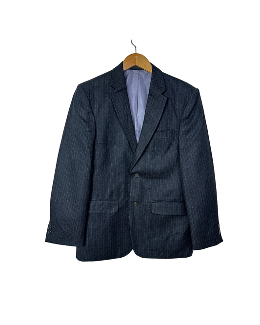 Canda Pure Virgin Wool Striped Full Suit