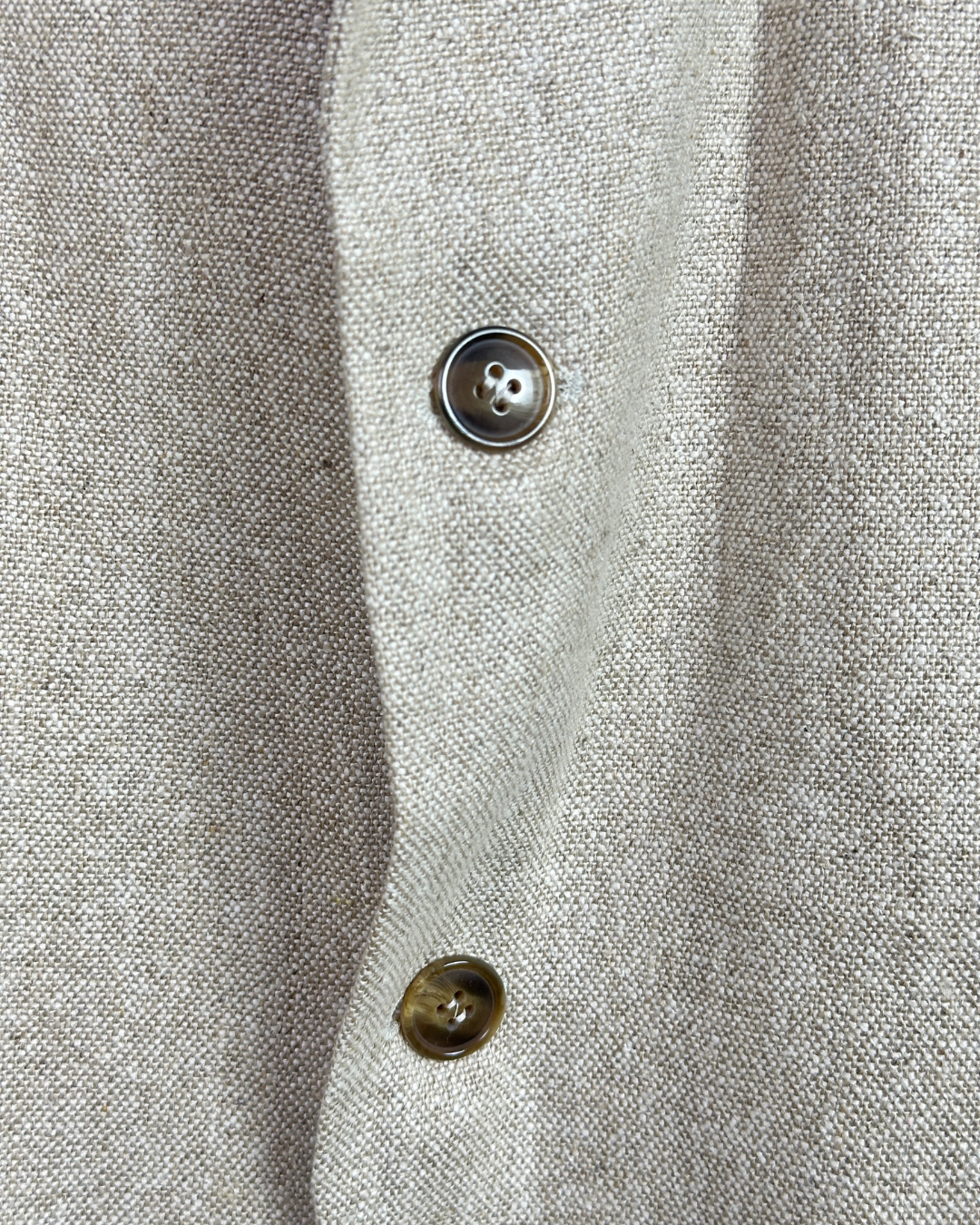 Tom Tailer Linen/Silk Blend Beige Blazer - 2XL