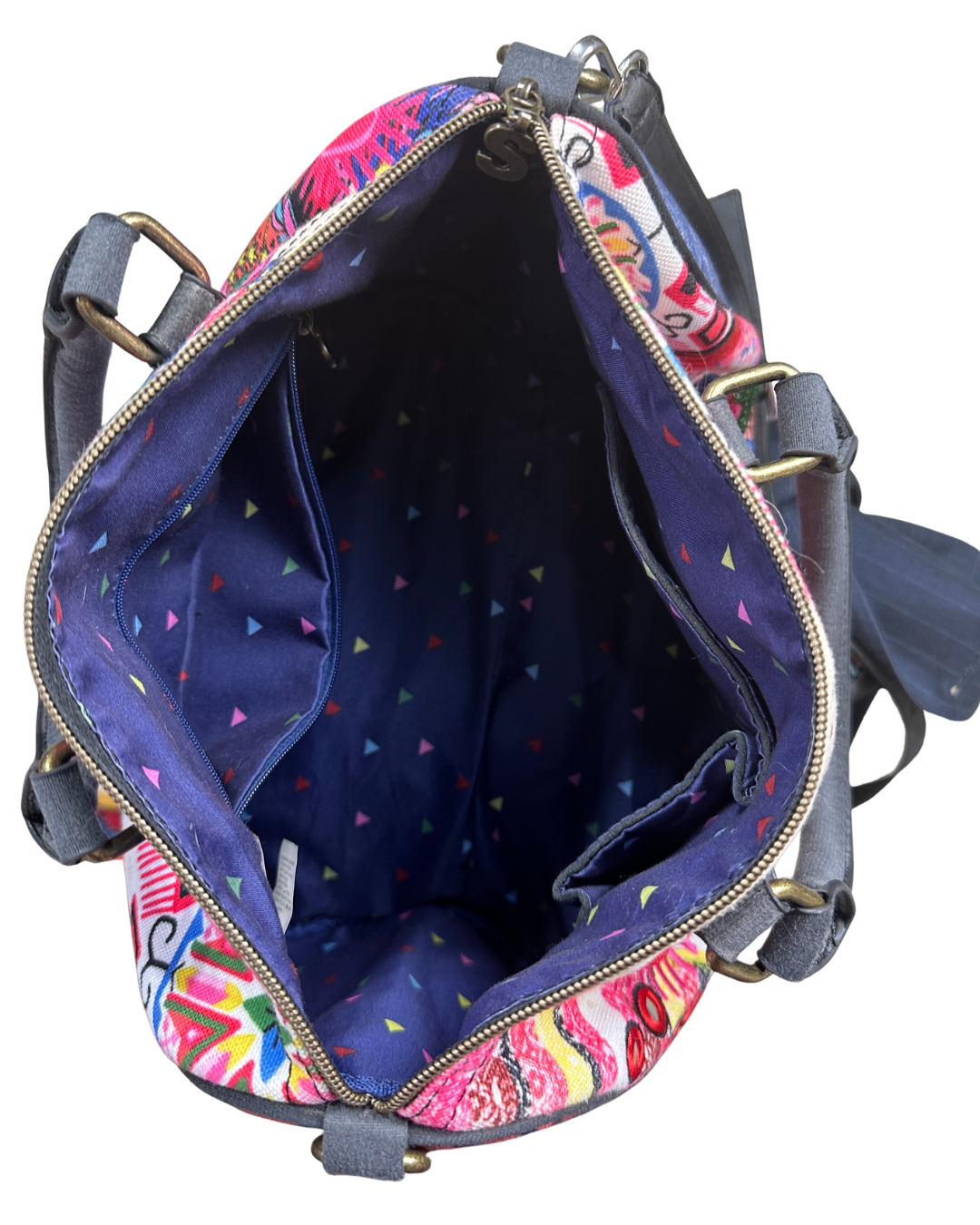 Desigual Dual Handle Crossbody Bag
