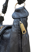 Y2K Genuine Leather Shoulder Bag