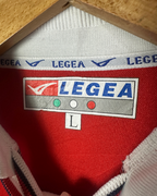 Vintage Legea Collard V-neck Football Jersey - Large