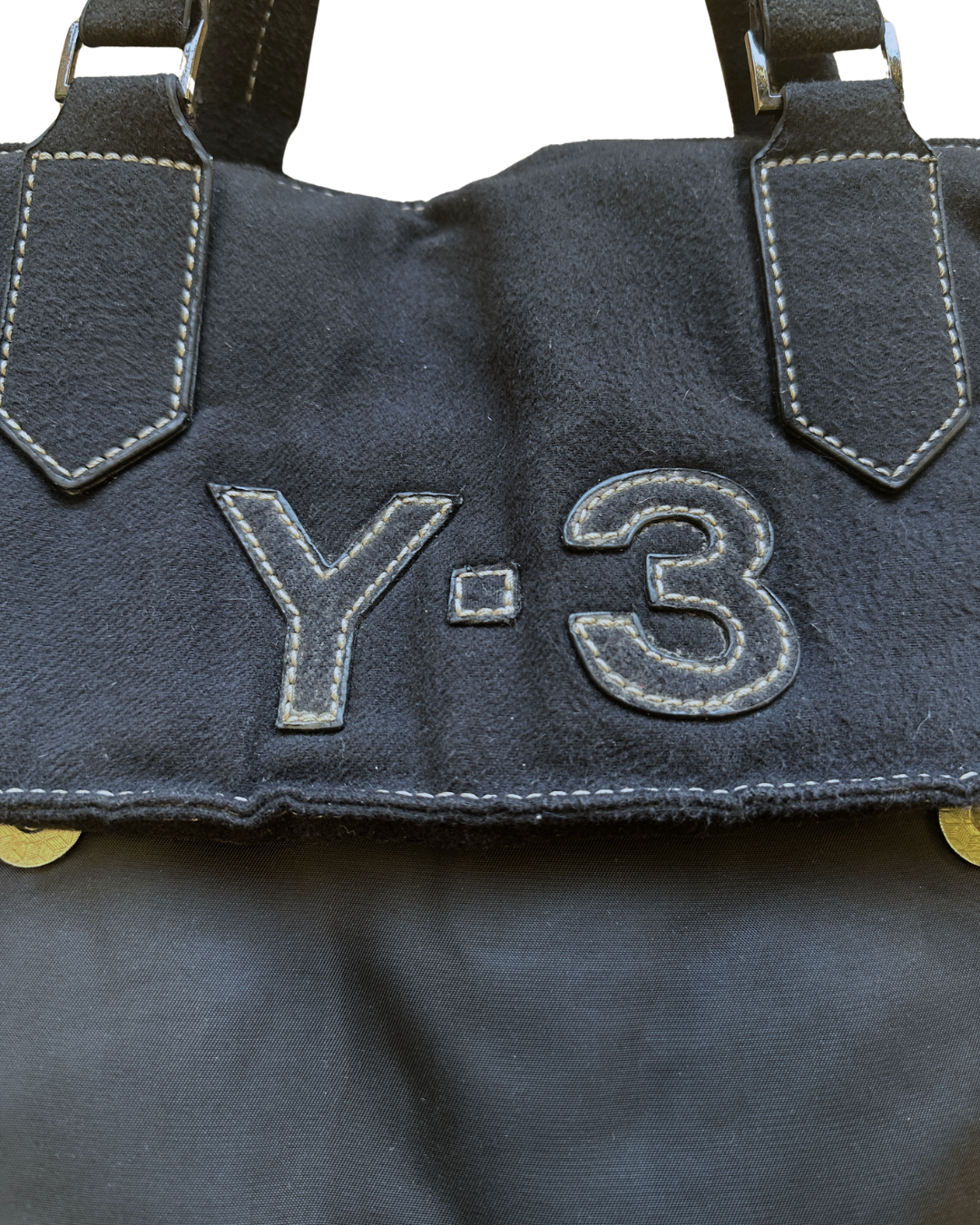Vintage 2000s Y-3 Yohji Yamamoto x Adidas Classic Tote Bag