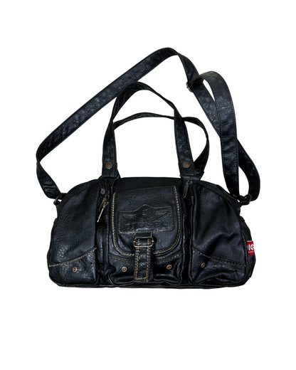 Rare Vintage Y2K Diesel Grunge Genuine Leather Handbag/Crossbody
