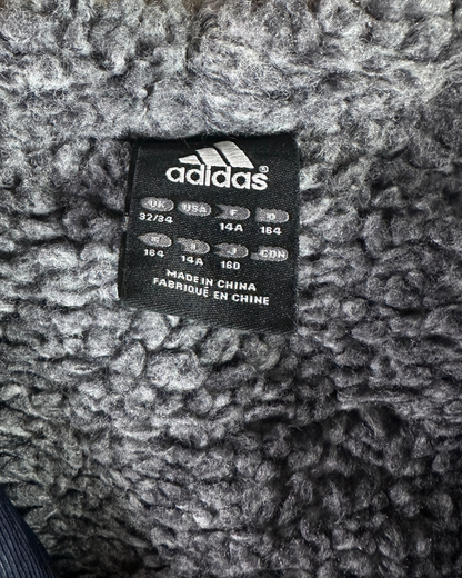 Vintage 2007 Adidas Fur-Lined Coat - Large