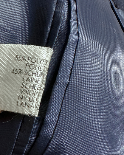 Vintage 80s/90s Reicherts Reisen Navy Euro Workwear Blazer