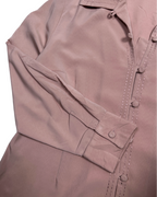 Ragussa Dusty Rose Blouse with Loop buttons