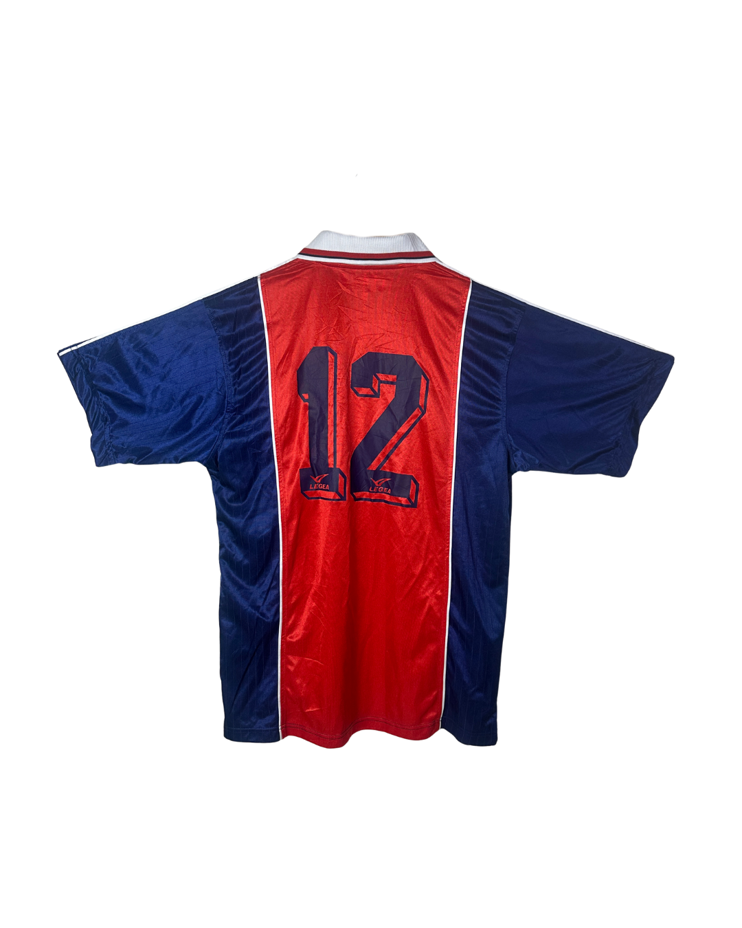 Vintage Legea Collard V-neck Football Jersey - Large