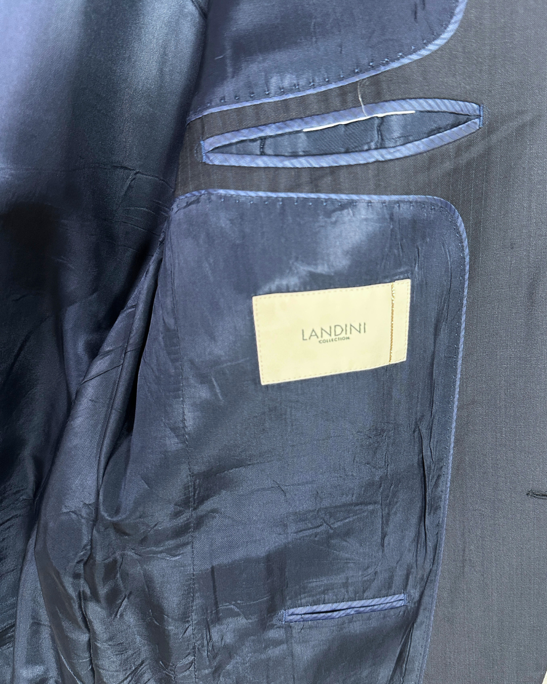 Landini Navy Wool Blazer