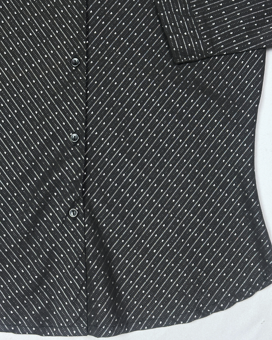 Retro Henny Micro Dot Fitted Shirt