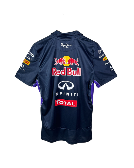 Pepe Jeans x Redbull Racing Quarter-Zip Polo Shirt Large