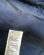 Massimo Dutti Navy Pinstripe Wool Women's Blazer
