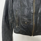 Jofama Genuine Leather Biker  Women's Jacket