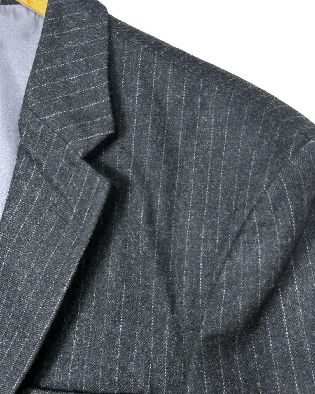 Canda Pure Virgin Wool Striped Full Suit