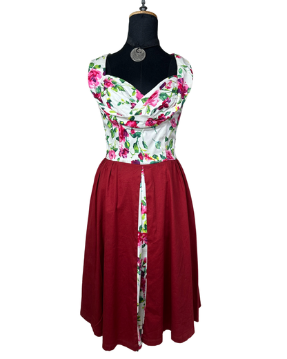 Lindy Bop Vintage-Style Floral Dress