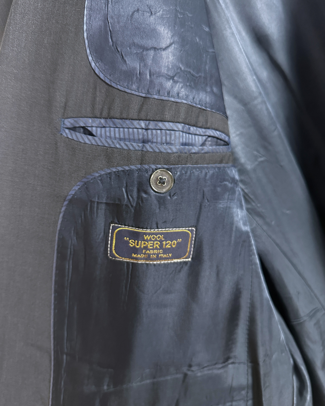 Landini Navy Wool Blazer