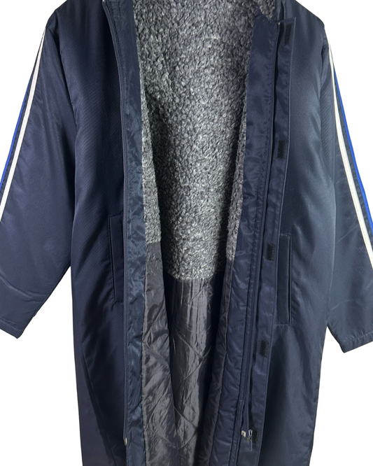 Vintage 2007 Adidas Fur-Lined Coat - Large