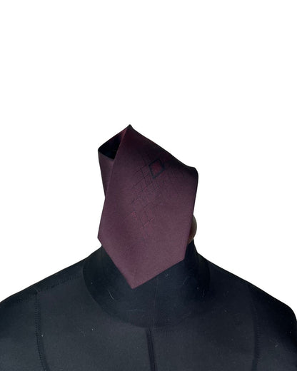 Canda Stripe Argyle necktie 9 cm