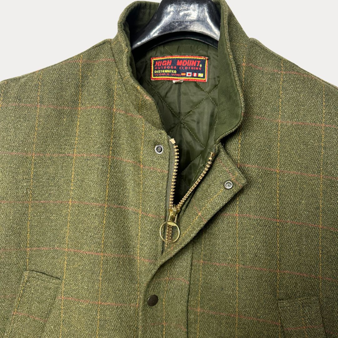 High Mount Wool Blend Vest Large