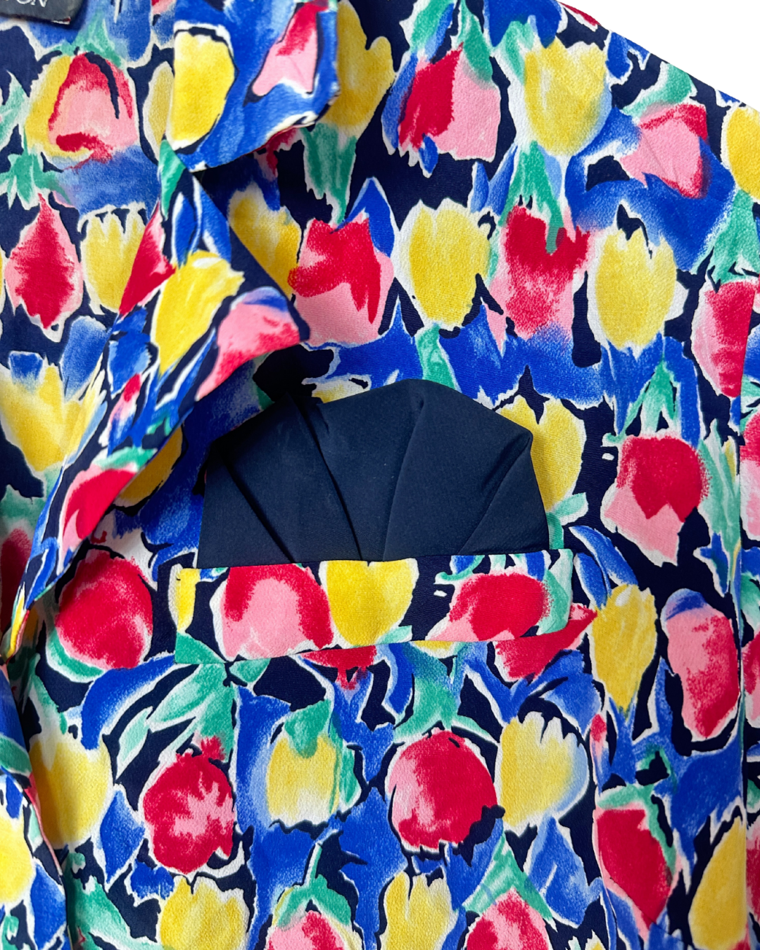 Vintage 90s Griffon Blouse with Pocket Detail - Women's Medium