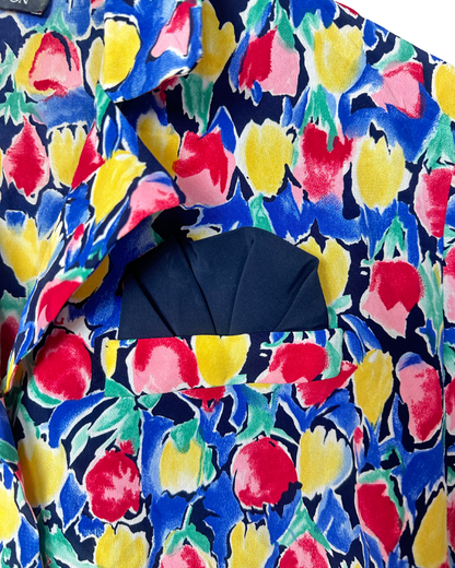 Vintage 90s Griffon Blouse with Pocket Detail - Women's Medium