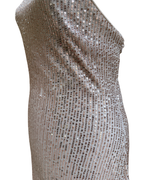 Halter Neck Sequinned Dress XL